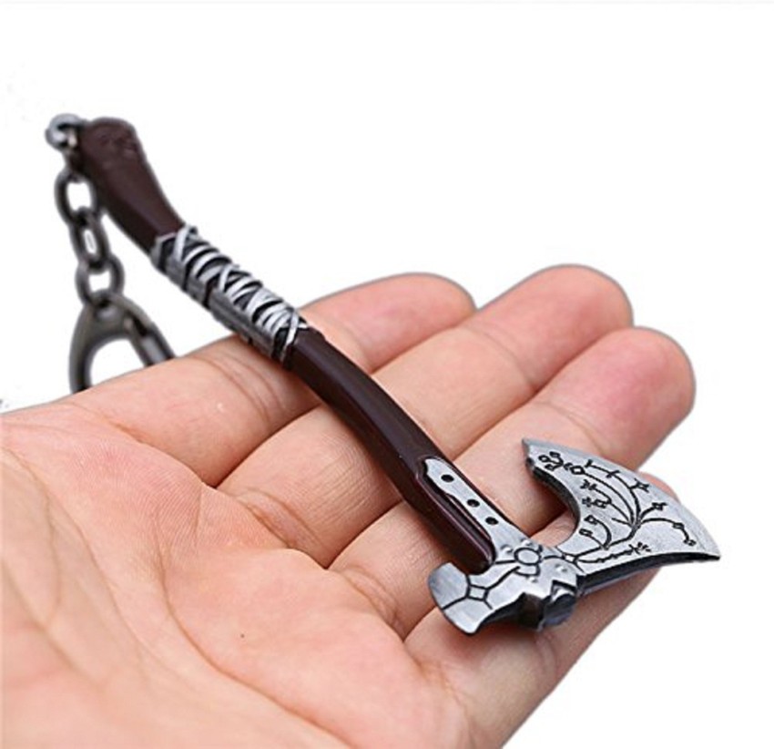 Buy God of War 5 Mjolnir God of Kratos Weapon Keychain-leviathan Online in  India 