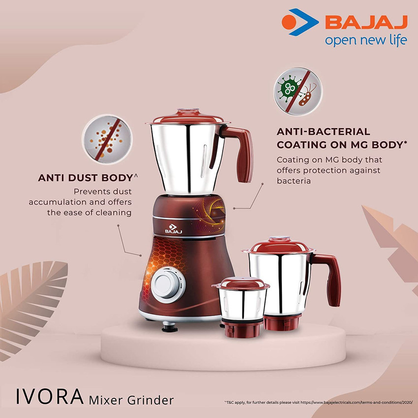 Bajaj mixer grinder 800 watts price hotsell