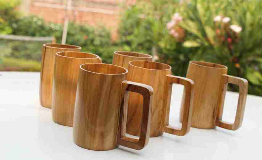 ARTANDCRAFTINDIA Wooden / Coffee/ Tea Cup Wood Coffee Mug Price in India -  Buy ARTANDCRAFTINDIA Wooden / Coffee/ Tea Cup Wood Coffee Mug online at