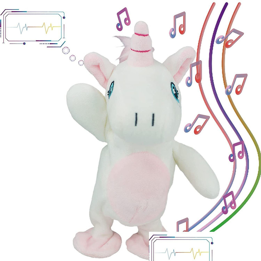 Talking unicorn toy hot sale