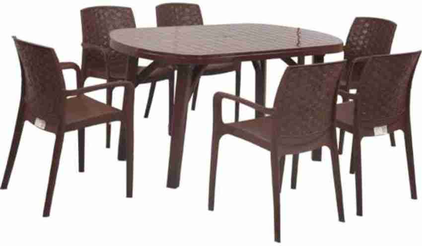 Supreme 6 seater outlet dining table price