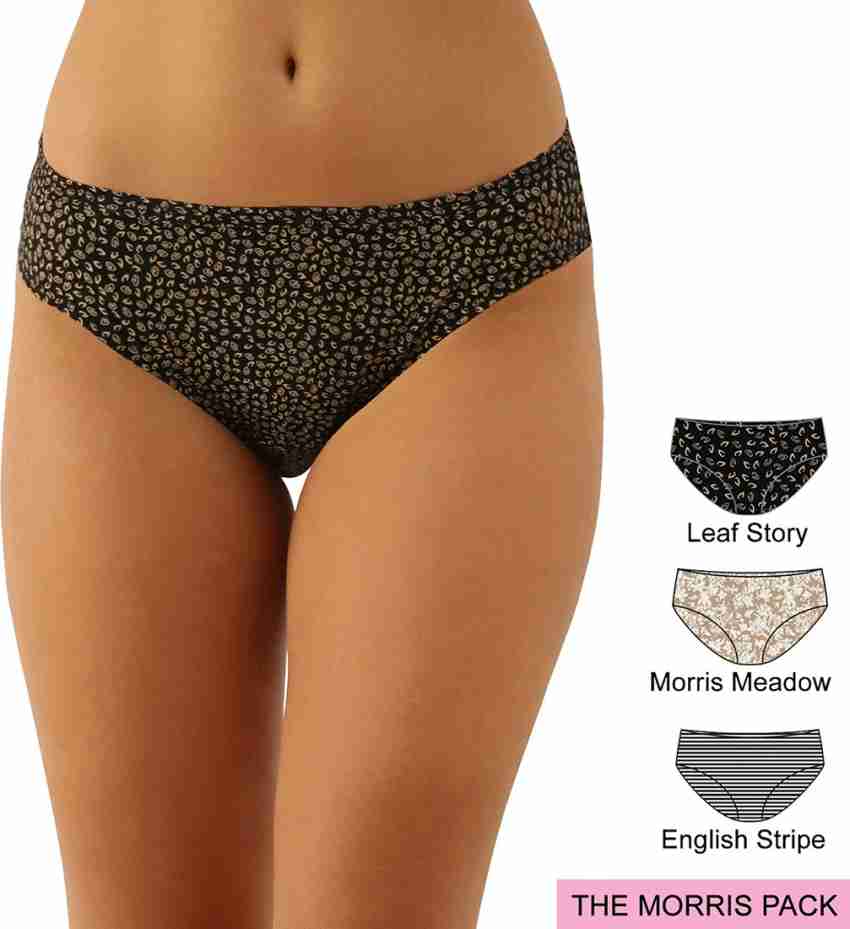  Enamor Women's Cotton Hipster Underwear Panties - Pack