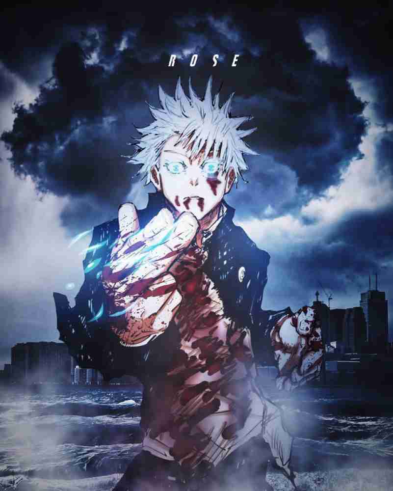 Set of 20 jujutsu kaisen wall poster anime posters ( Size_12x4.5 inch, 300  GSM Poster) Paper Print - Animation & Cartoons posters in India - Buy art,  film, design, movie, music, nature and educational paintings/wallpapers at