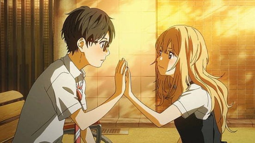 Your Lie In April Shigatsu Wa Kimi No Uso Arima And Kaori Poster for Sale  by SDStore03