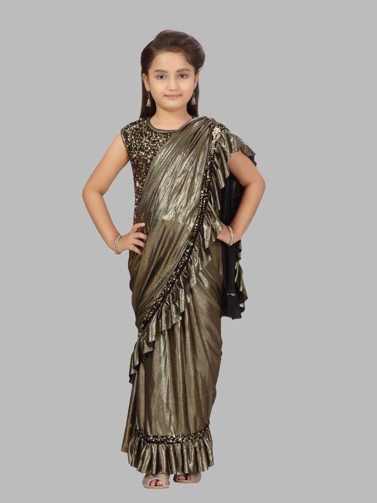 Children's ready sales made saree
