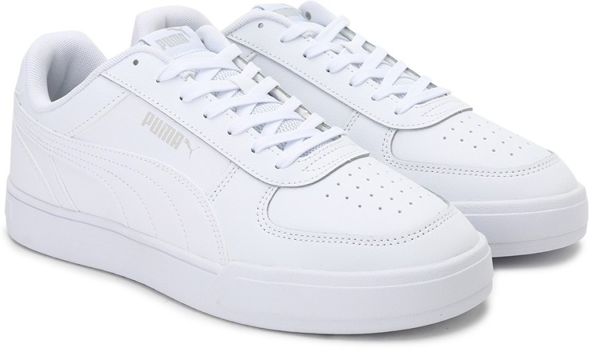 Puma hot sale white sneakers