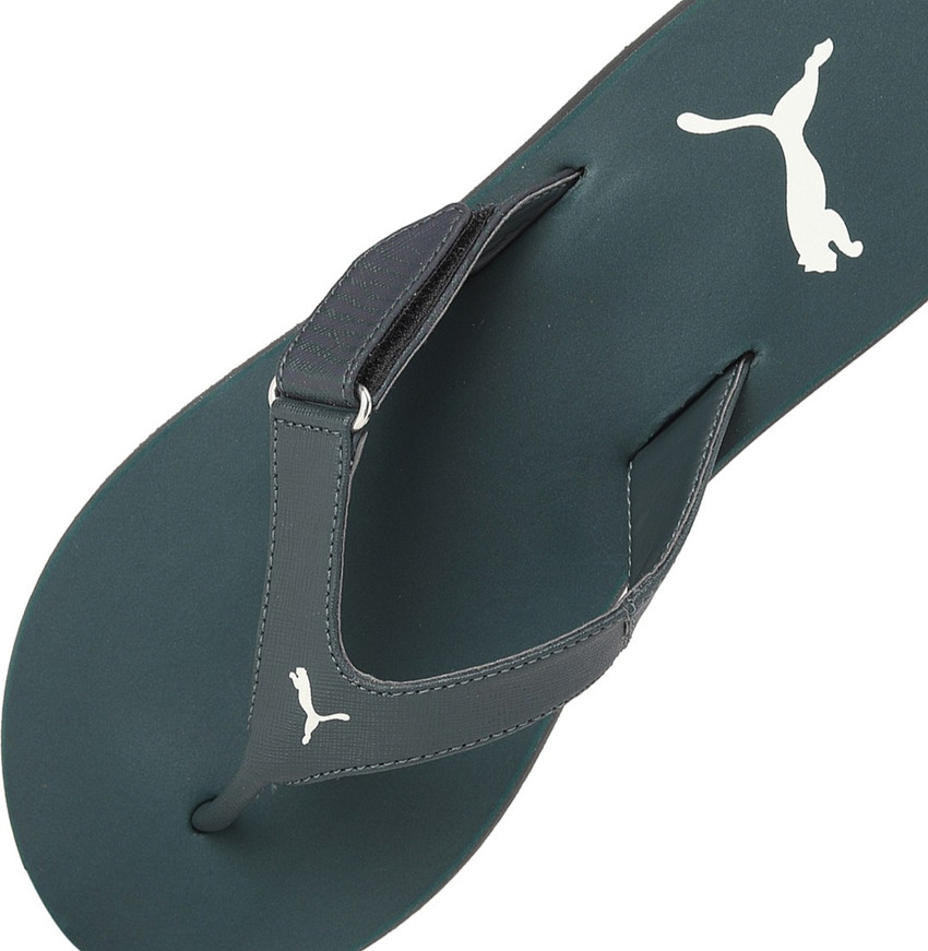 Puma green slippers discount