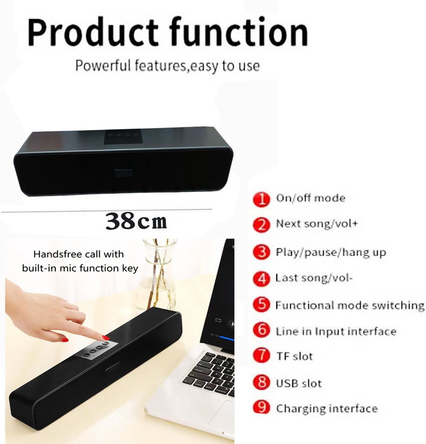 Soundbar hotsell laptop bluetooth