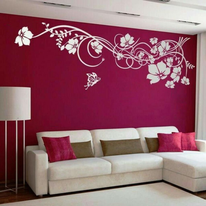 Large Flower Stencil - Unique Design Stencil - Floor Stencil - Wall Stencil Design 84