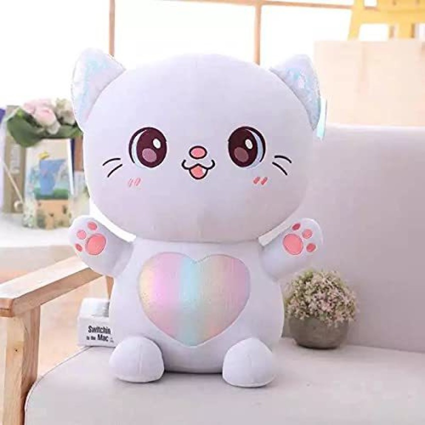 Cute Kitten Plush Toys Stuffed Animal Pet Kitty Soft Anime Cat Plush Pillow  For Kids 12  Fruugo IN