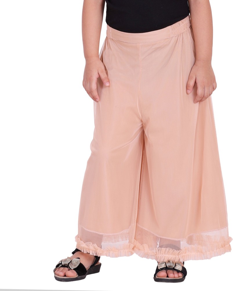 color world Flared Girls Beige Trousers  Buy color world Flared Girls  Beige Trousers Online at Best Prices in India  Flipkartcom