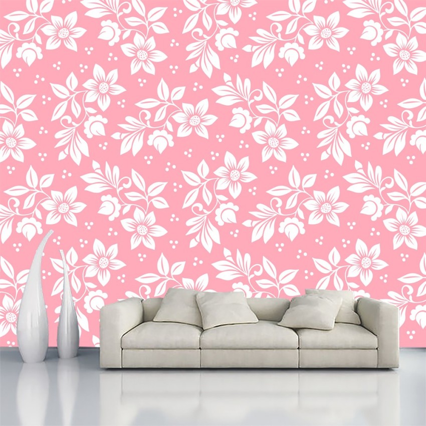 Beautiful pink wallpapers - TenStickers