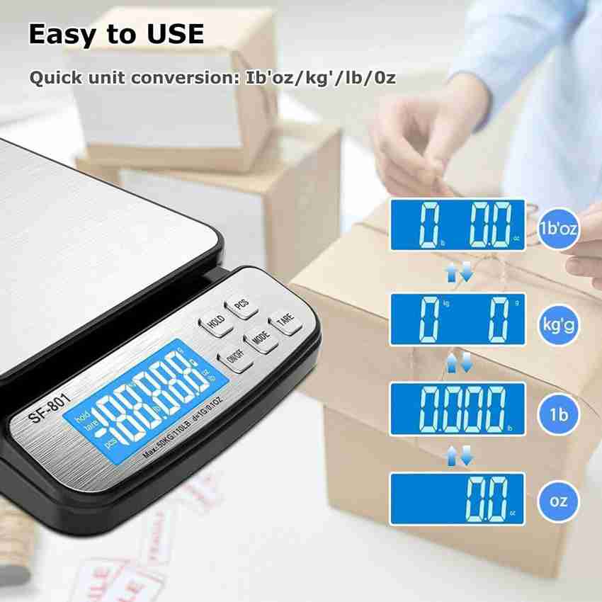 sf-801 50kg postal scale digital kitchen