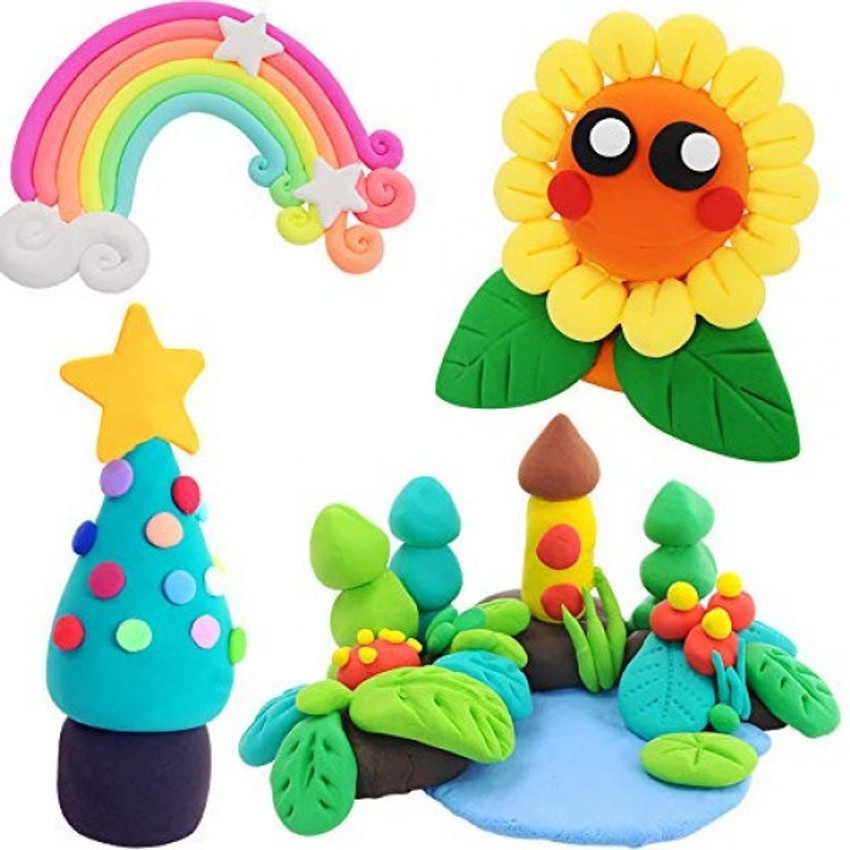 Flipkart Little s Cry Air Dry Clay For Kids DIY Ultra Light