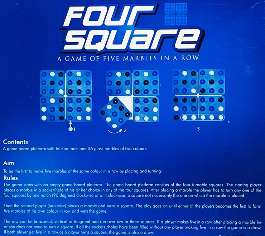 Four in a Square, Board Game