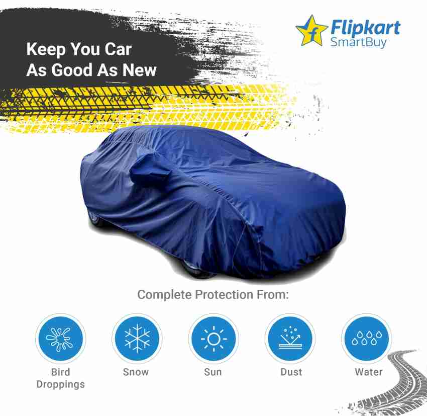 48% OFF on Iron Tech Car Cover For Fiat Grand Punto (With Mirror  Pockets)(Red, Black) on Flipkart