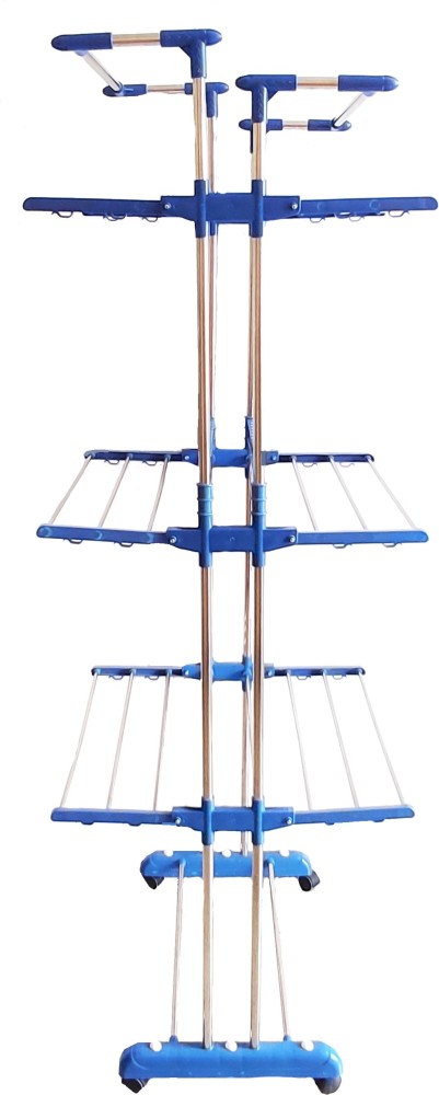 TNC Steel Floor Cloth Dryer Stand JUMBO-01 Price in India - Buy