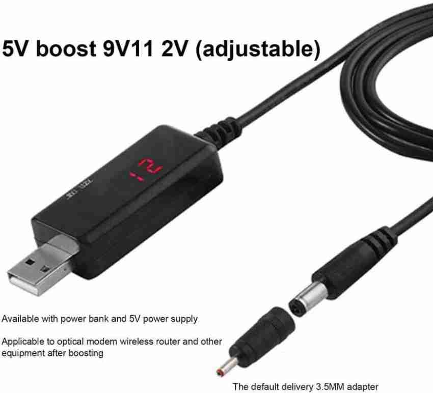  DROK USB to 9v, 5v to 9v USB Boost Converter, USB