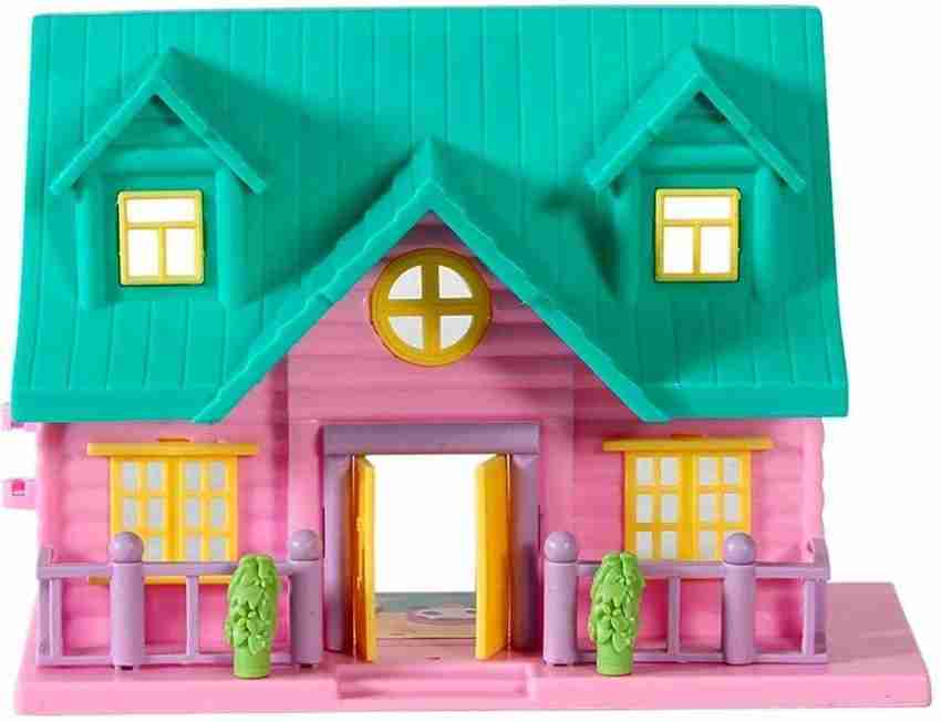 RISING BABY Funny House Play Set Doll House Toy for Girls Kids