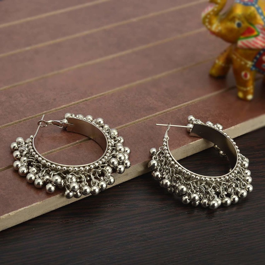 Ghungroo deals hoop earrings