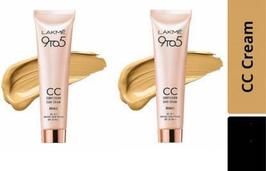 Lakme 9 to 5 top cc cream shades