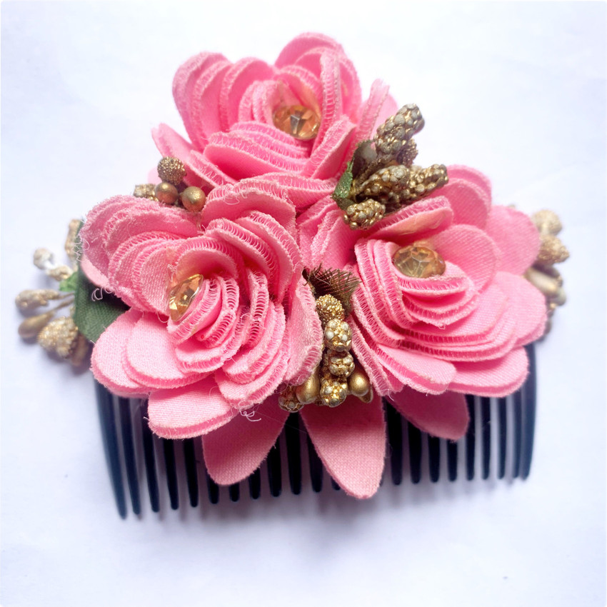 Flower shop hair comb