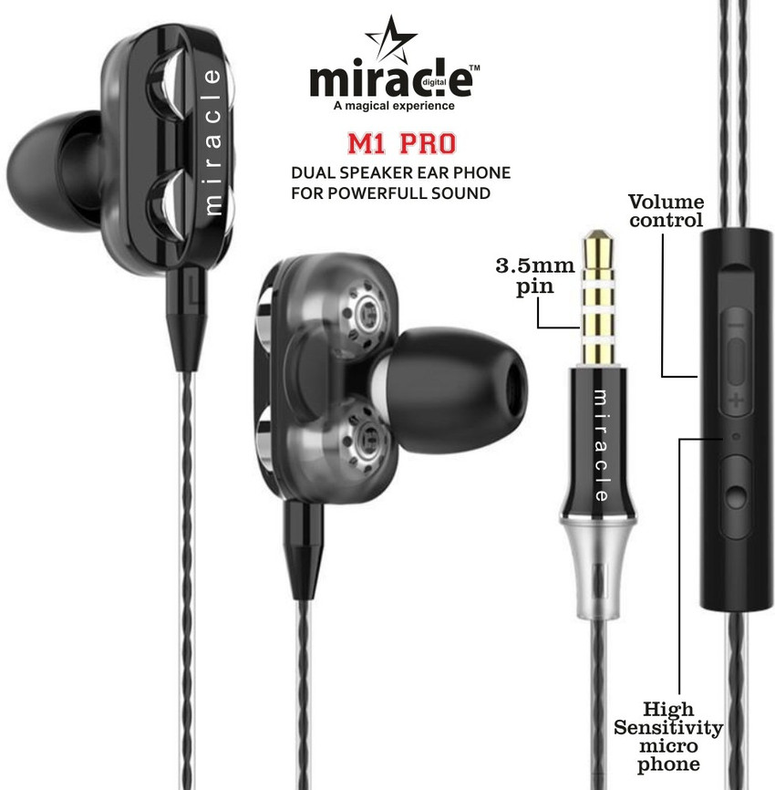 Earphone double speaker cheap