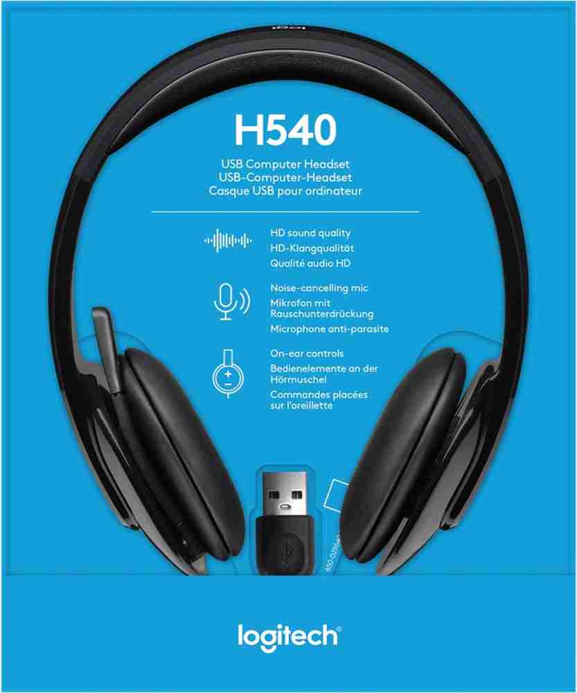 Logitech wired headset new arrivals usb