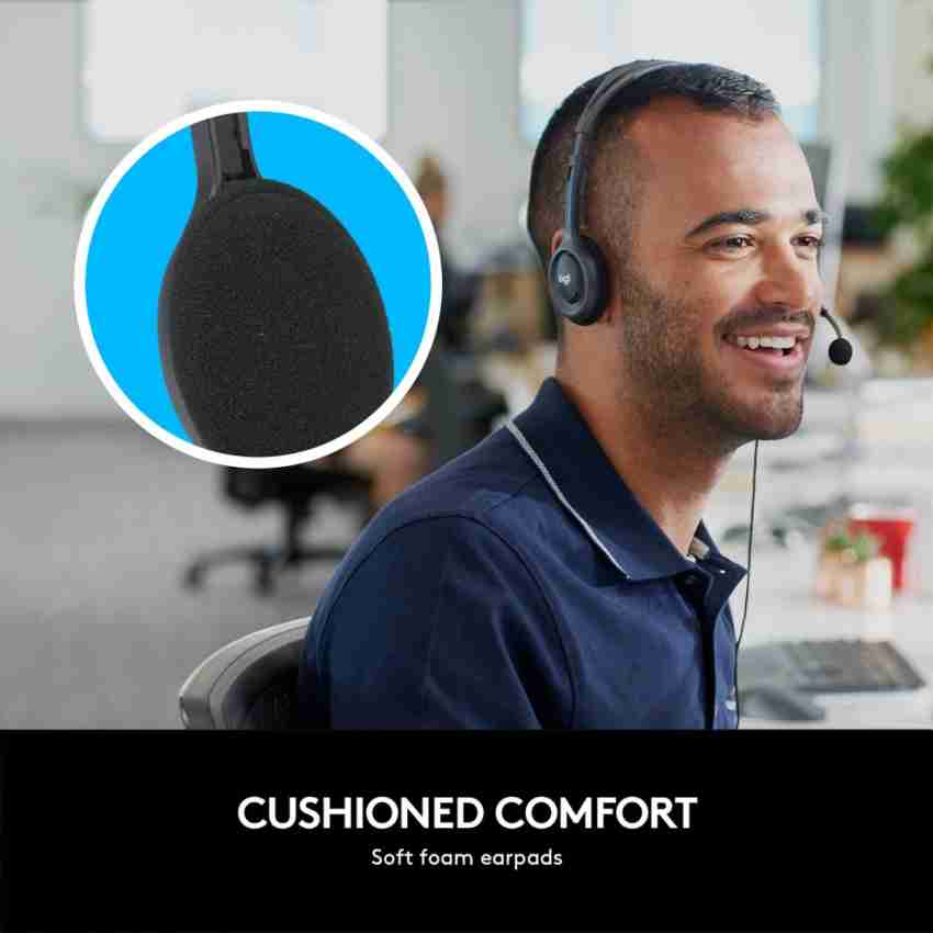 Logitech H 111 Wired Headset Price in India Buy Logitech H 111