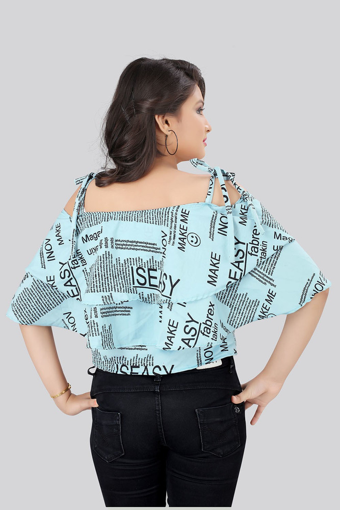 Shoulder cut tops flipkart cheap