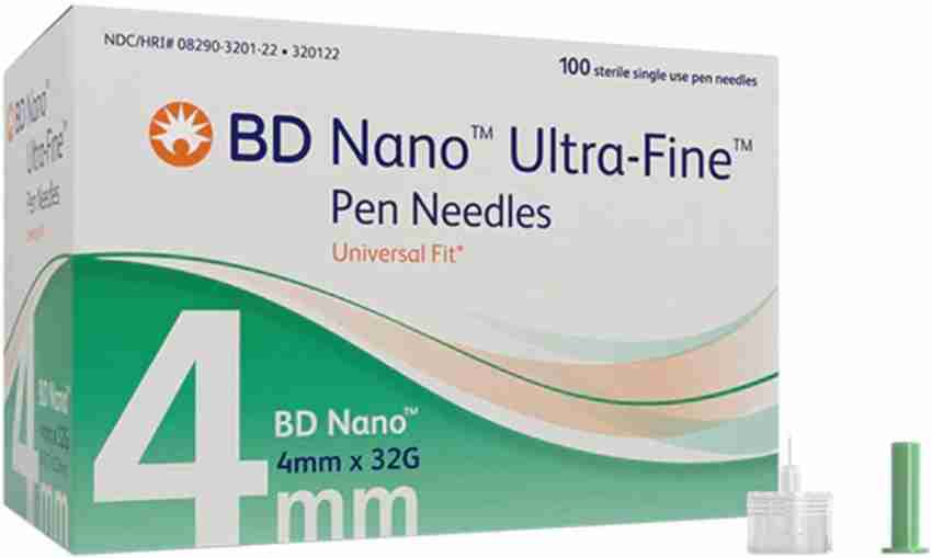 BD Ultra-Fine™ PRO Pen Needle 4mm x 32G - Quality Healthcare Products —  PinkPharm