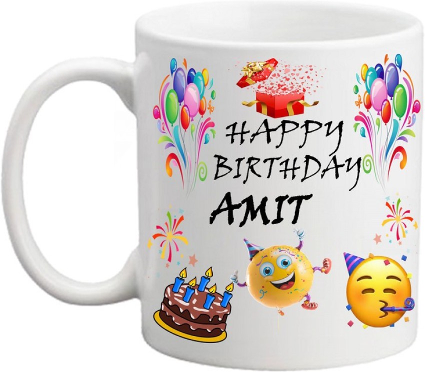100+ HD Happy Birthday Amit Cake Images And shayari