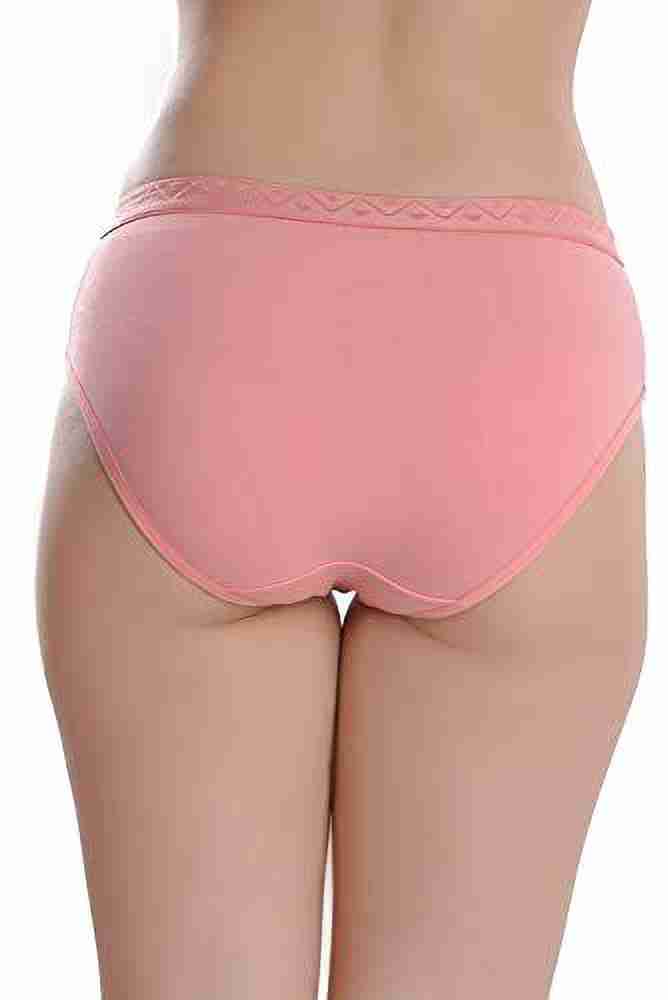 Clovia Women's Mid Waist Seamless Laser-Cut Hipster Panty