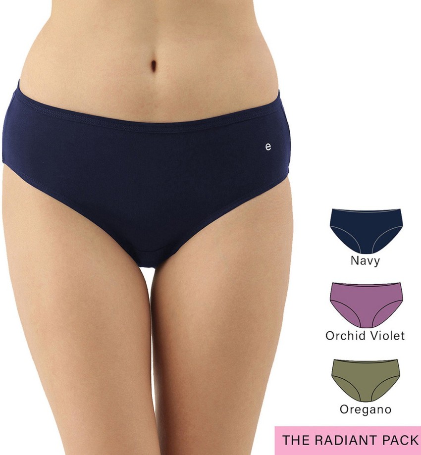 Enamor Antimicrobial, Stain Release Finish CH03 Full-Coverage Mid-Waist  Cotton Classic Women Hipster Multicolor Panty - Buy Enamor Antimicrobial,  Stain Release Finish CH03 Full-Coverage Mid-Waist Cotton Classic Women  Hipster Multicolor Panty Online at