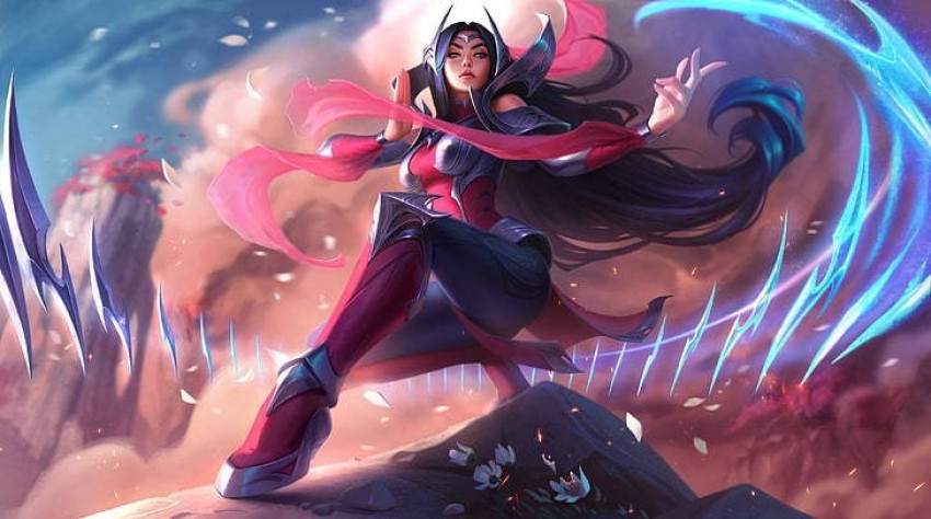 Irelia League Of Legends (Video Game) Poster Paper Print - Gaming