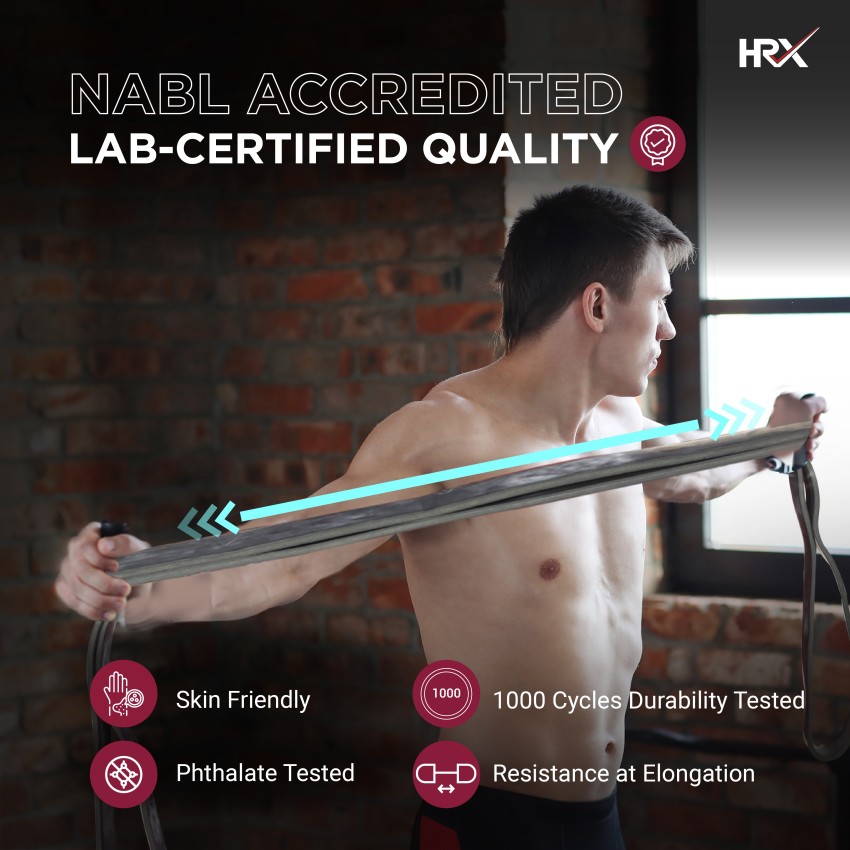 HRX 15 Kg Medium Resistance Tube - Buy HRX 15 Kg Medium Resistance Tube  Online at Best Prices in India - Fitness