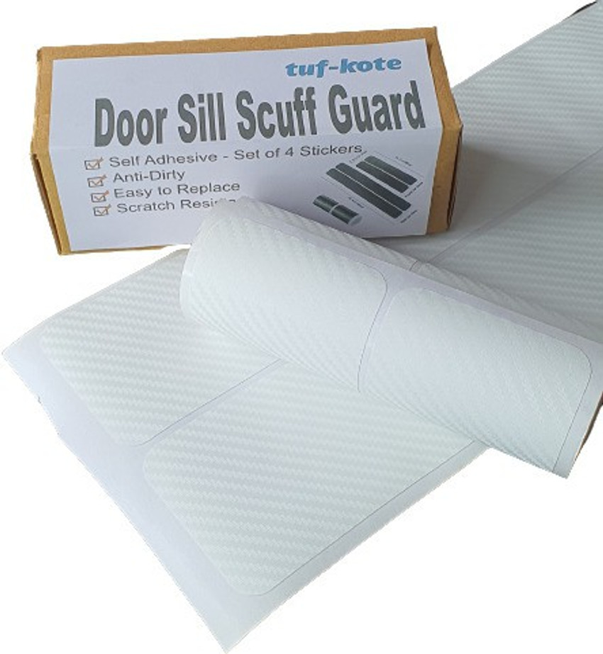Door sill scuff top protector