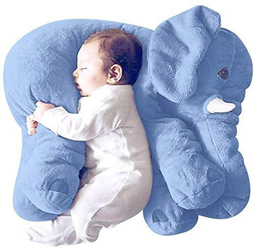 Crispy toys Blue Big Size Elephant Pillow Teddy Bear for Kids Children 50 cm Blue Big Size Elephant Pillow Teddy Bear for Kids Children shop for Crispy