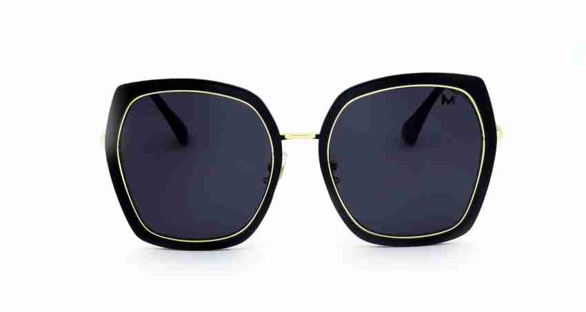 Buy M Chashma Wayfarer Sunglasses Black For Women Online Best Prices in India Flipkart