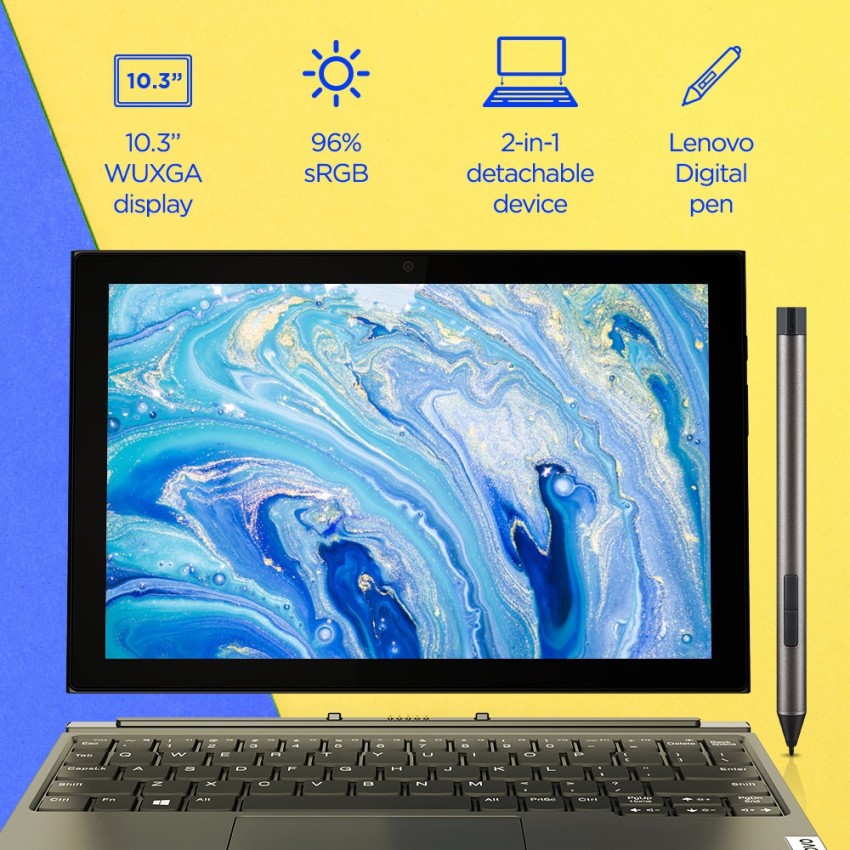 Lenovo Tab Ideapad Duet 3 with Bluetooth Keyboard and Digital Pen 