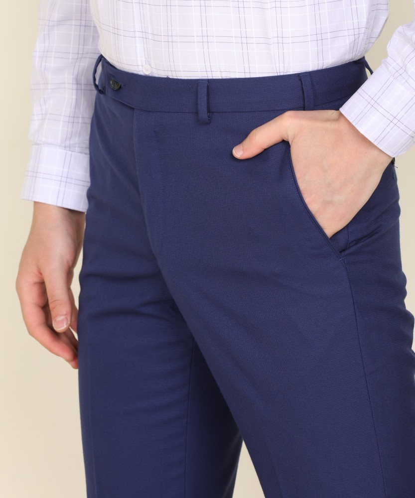 Park Avenue Formal Trousers  Buy Park Avenue Medium Khaki Solid Trouser  Online  Nykaa Fashion