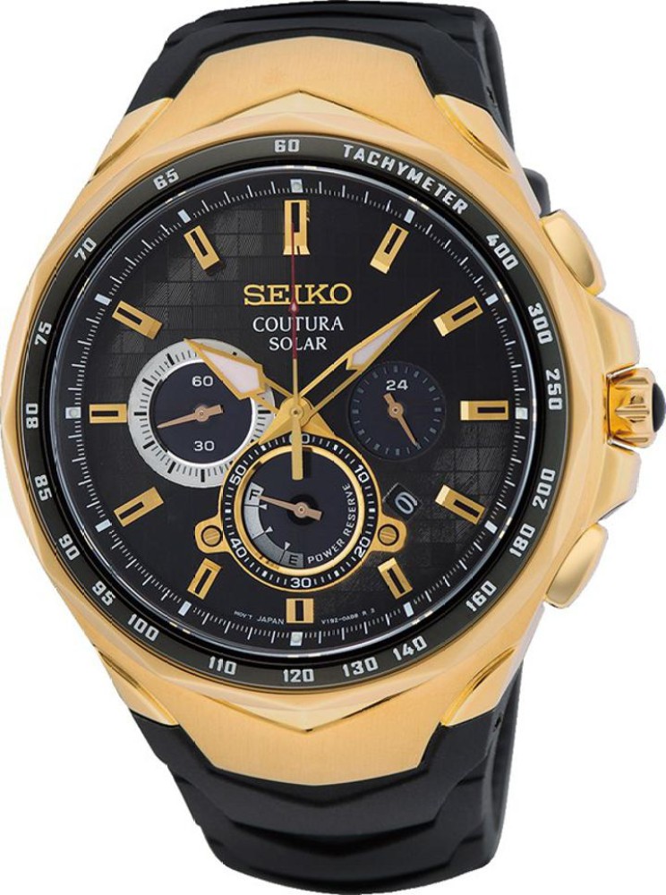 Seiko coutura solar online gold