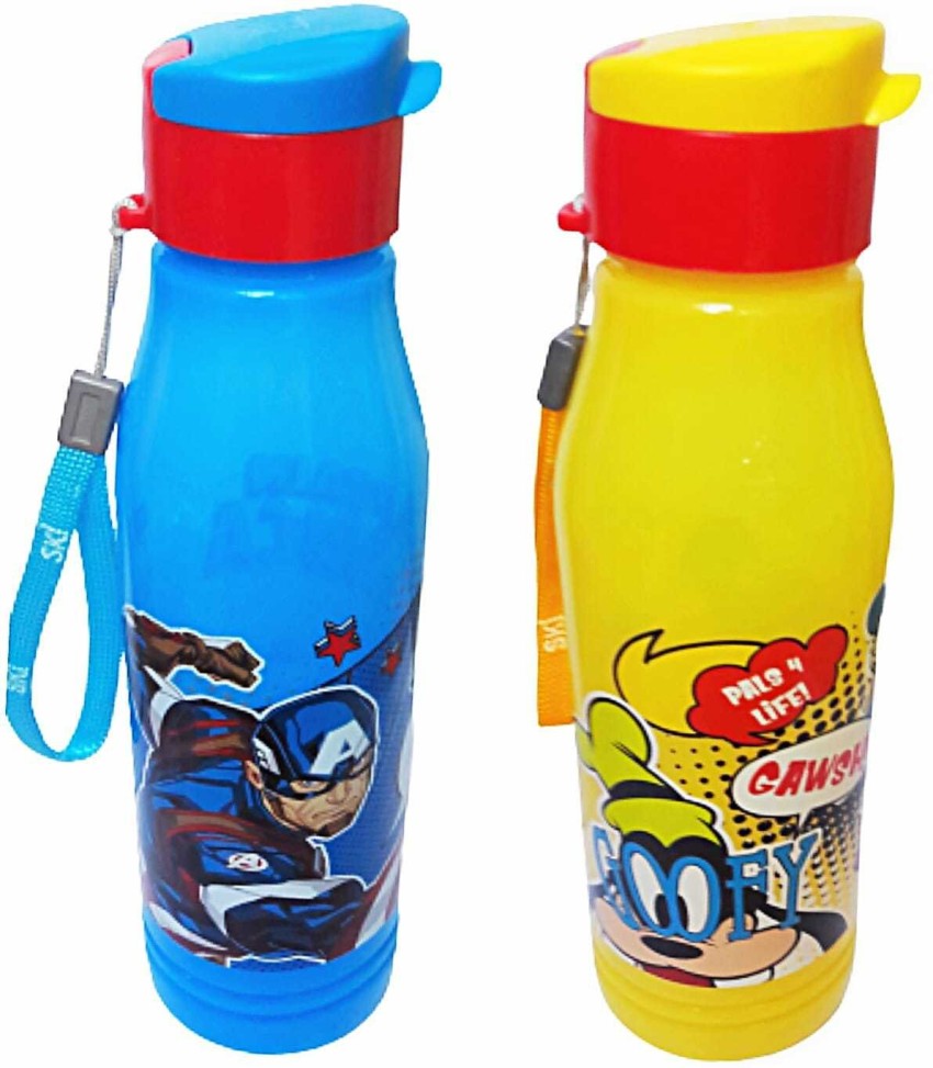 KPPLASTICO cartoon 750 ml Water Bottles - School