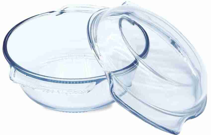 Simax Glass Mixing Bowls Set: Borosilicate Glass Mixing Bowls for Kitchen - Microwave and Oven Safe Bowls - Glass Bowls for Kitchen - Glass Mixing