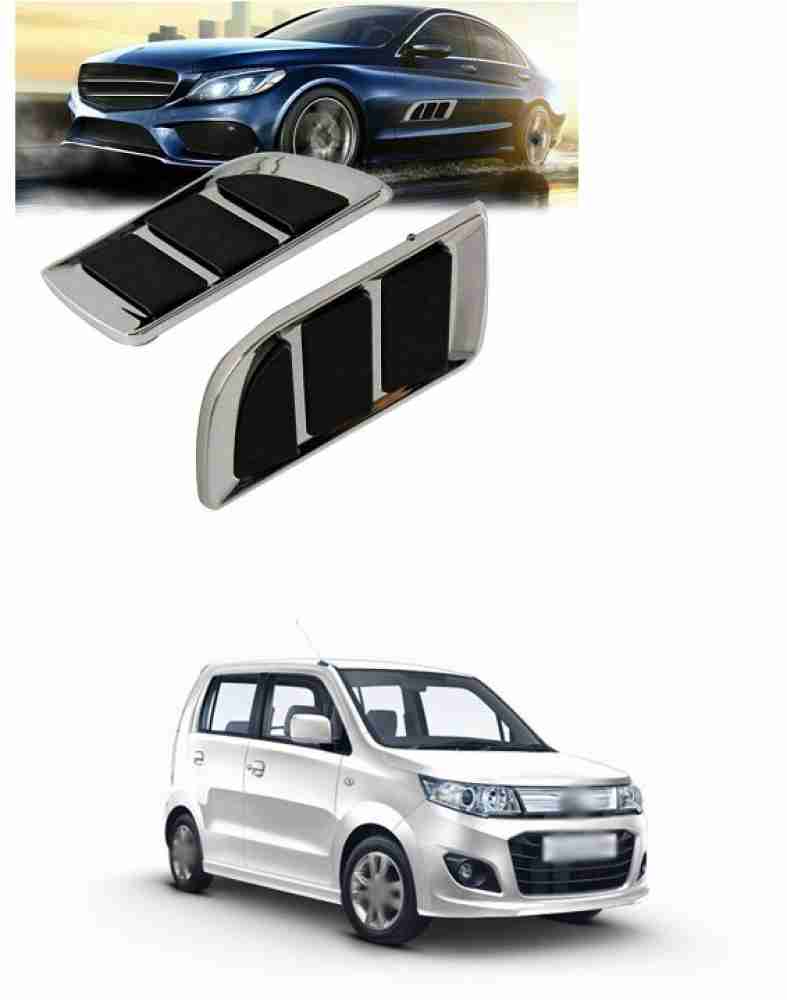 PROEDITION Car Fender Side Vents ABS Fender Stickers Decorative Air Flow  A147 Matte, Glossy, Chrome Maruti WagonR Side Garnish Price in India - Buy  PROEDITION Car Fender Side Vents ABS Fender Stickers
