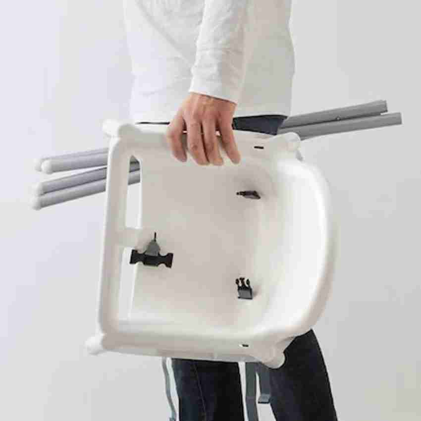 VARNA Ikea ANTILOP Highchair for kids with Tray White Silver