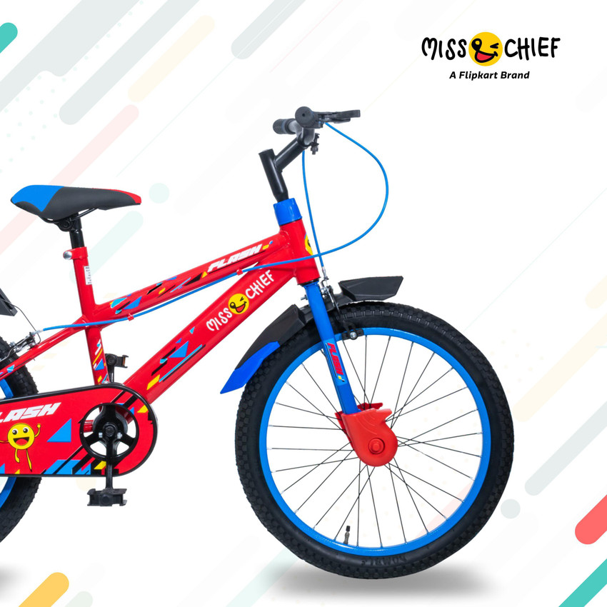 Miss Chief Flash Stylish Durable 85 Kids Bicycle for Boys Girls Age 7 to 10 Years 20 T BMX Cycle Price in India Buy Miss Chief Flash