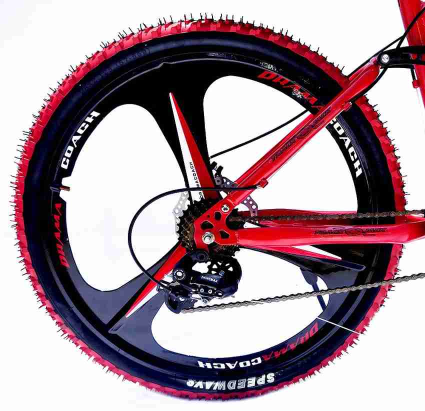 TopSpeed Mountain Foldable Sport Cycle 21Gear 17Frame Speed Dual