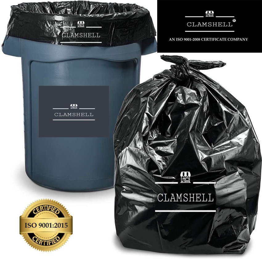 Black garbage bags recyclable hot sale