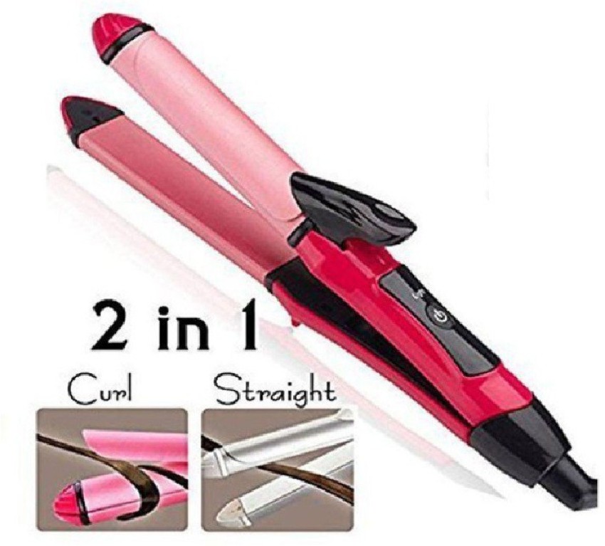 Orelius Fire Best Hair Professional Ceramic Plate Beauty 2 in 1 Hair Curler and Hair Straightener Orelius Fire Flipkart